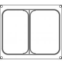 Matrice AG12 pro dvoudílné misky 227×178 mm