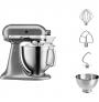 Robot kuchyňský Artisan KitchenAid 5KSM185 stříbřitě šedá 4,83 ltr.