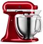 Robot kuchyňský Artisan KitchenAid 5KSM185 červená metalíza 4,83 ltr.