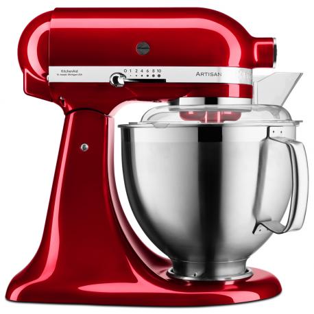 Robot kuchyňský Artisan KitchenAid 5KSM185 červená metalíza 4,83 ltr.