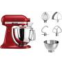 Robot kuchyňský Artisan KitchenAid 5KSM175EER královská červená 4,83ltr.