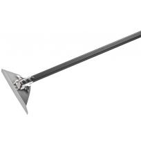 Pohrabáč plochý nerez/hliník, délka 154cm