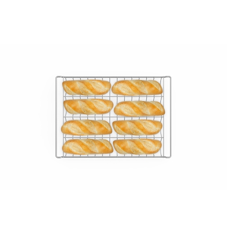 Chromovaný plech pro přípravu baget BAGUETTE.GRID GRP310 Unox GRP 460 x 330 mm