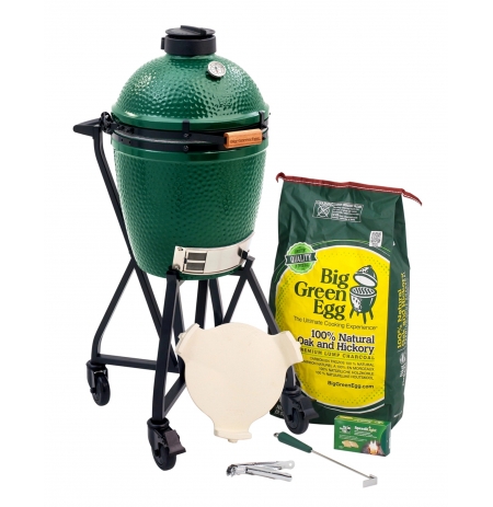 Gril Medium Big Green Egg, Balíček Easy start