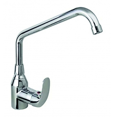 Stojánková baterie páková, otočná výtoková trubice ø20x250 mm