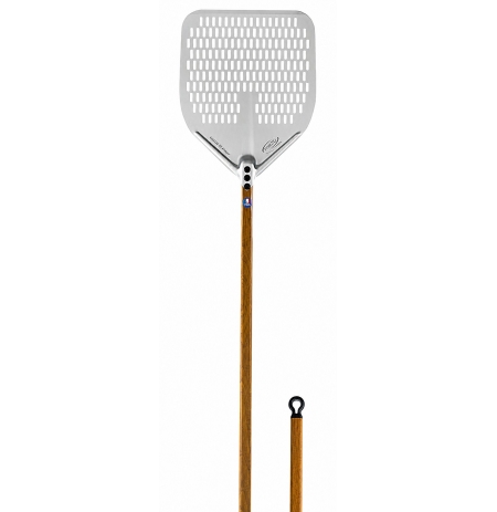 Lopata na pizzu sázecí hliník perforovaná WoodTech 33 cm