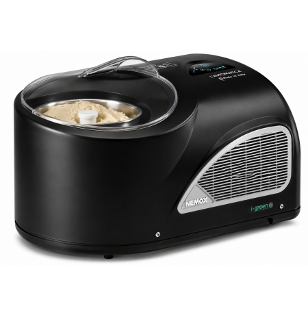 Domácí výrobník zmrzliny Nemox Gelato NXT1 AUTOMATICA s kompresorem, černý