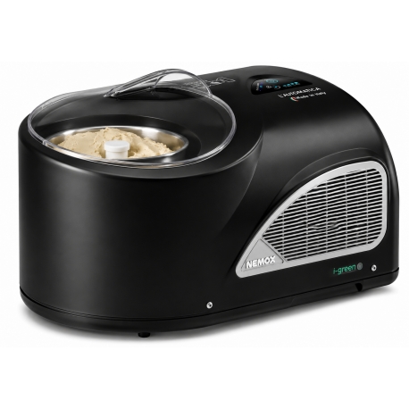 Domácí výrobník zmrzliny Nemox Gelato NXT1 AUTOMATICA s kompresorem, černý